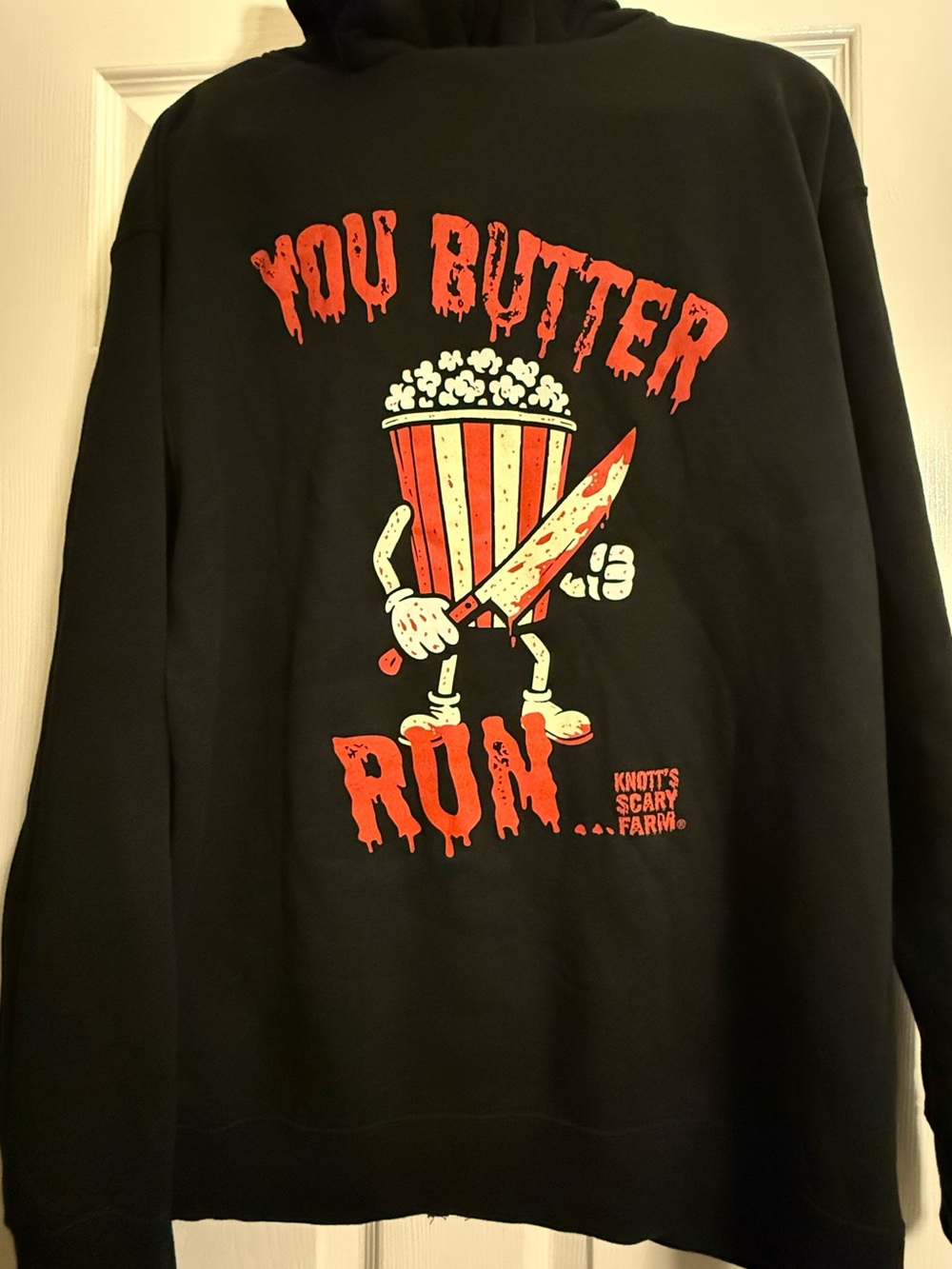 Knotts Scary Farm Stabby Hoodie